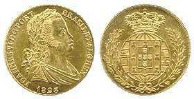Peça de ouro de 1816 - D. João VI.