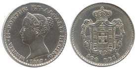 500 réis de 1834 - D. Maria II.